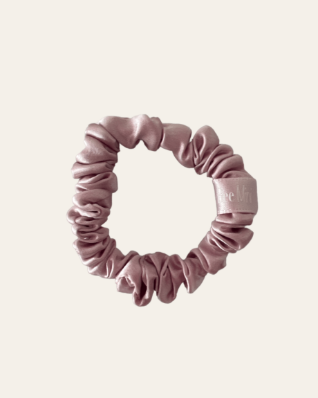 hodvabna gumicka Mini - pink